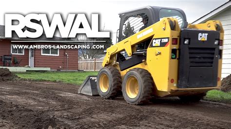 can a walk behind skid steer level your backyard|How to Grade a Yard With a Skid Steer.